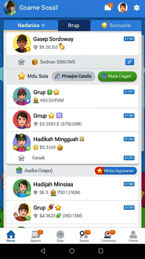 Tampilan utama aplikasi Review Aplikasi spinlucky yang intuitif dan efisien.