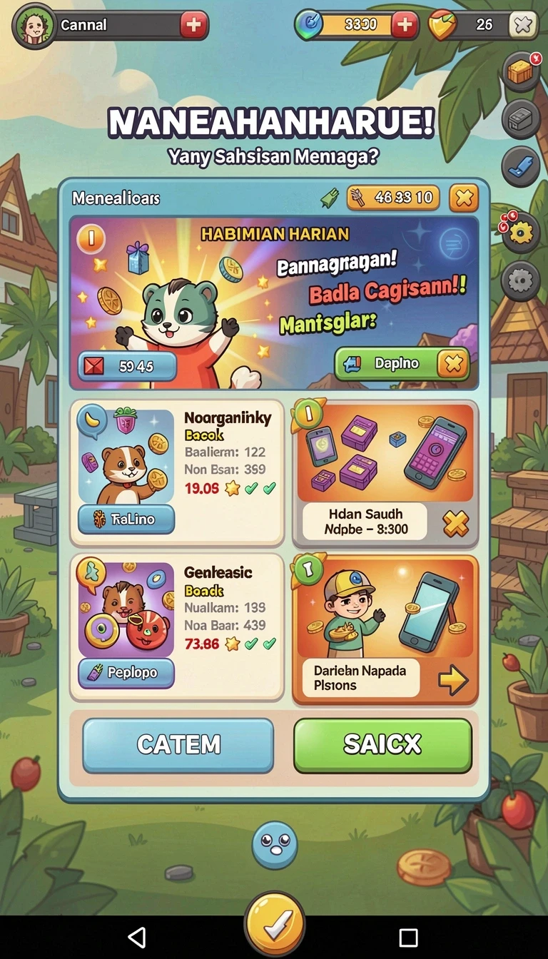 Tampilan utama aplikasi rv55 App APK Terbaru yang intuitif dan efisien.
