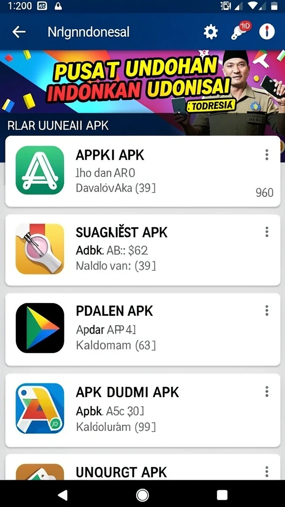 Tampilan utama aplikasi Download mataramtoto APK untuk Android yang intuitif dan efisien.