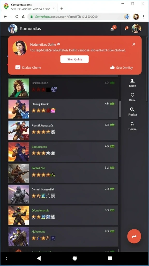 Tampilan utama aplikasi Download fajartoto APK untuk Android yang intuitif dan efisien.
